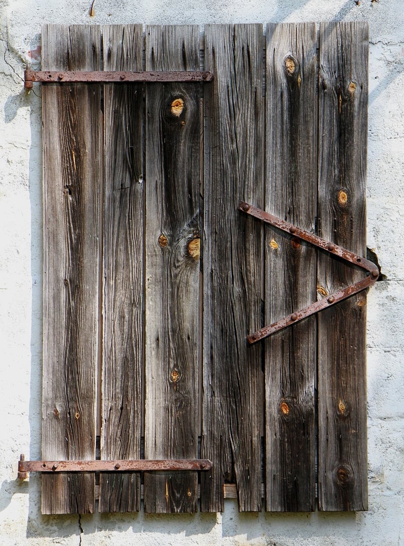 Vintage Crate Shelves